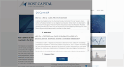 Desktop Screenshot of hostcapital.com